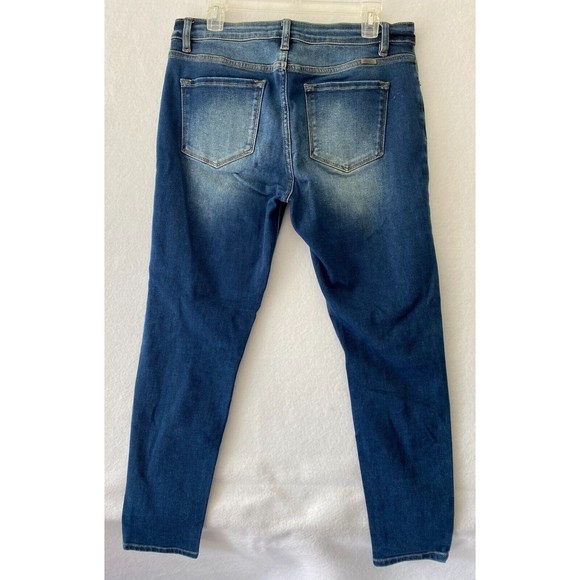 Kancan Jeans Womens 13/30 Distressed Holes KC8562HD‎ Denim EUC - Picture 2 of 9